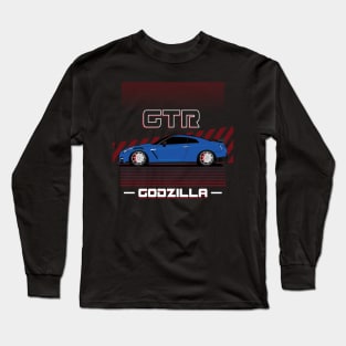 GTR R35 Godzilla jdm style Long Sleeve T-Shirt